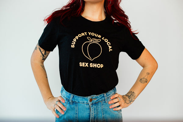 Peaches "Support Local" Tee